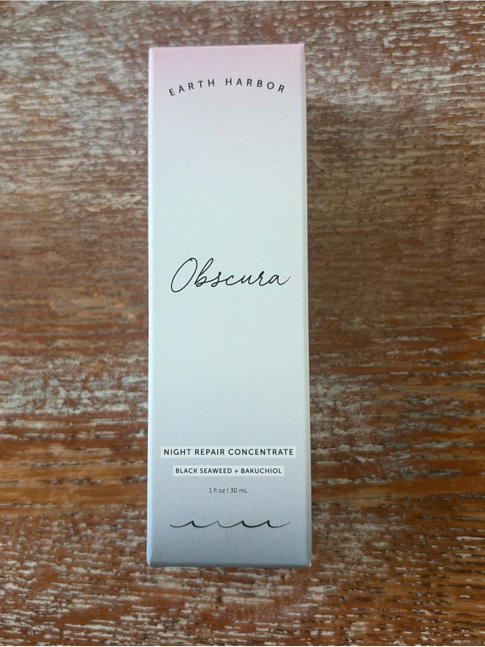 Earth Harbor Obscura Night Repair Concentrate 1 Oz 30ml NEW IN BOX Full Size